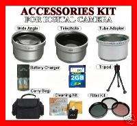 Accessory Kit for Canon PowerShot S5 IS S3 IS  