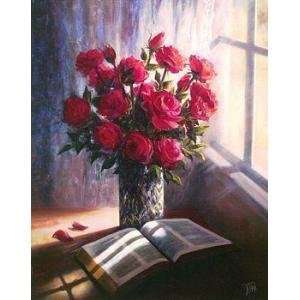  Bible and Roses    Print