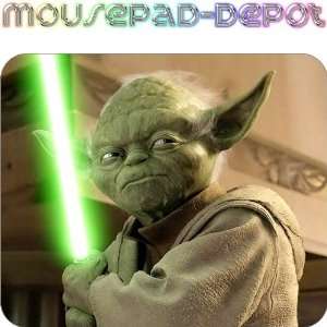  Star Wars Yoda Premium Quality Mousepad 7.75 x 9.25 