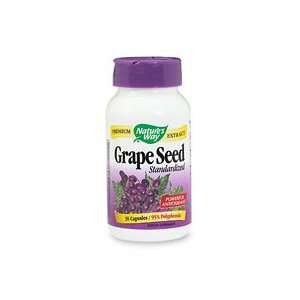  Natures Way Standardized Grape Seed Extract 30 Count 