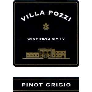  2010 Villa Pozzi Pinot Grigio 750ml Grocery & Gourmet 