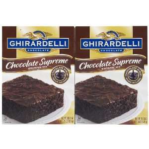 Ghiradelli Chocolate Brownie Mix, 17.75 oz. 2 pk  Grocery 