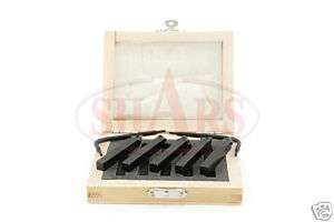 5PC INDEXABLE CARBIDE INSERTS TURNING TOOL BIT SET  