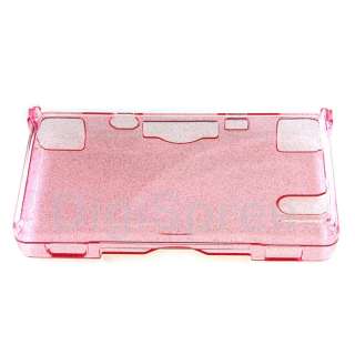 Pink Glitter Hard Cover Case for Nintendo NDS DS Lite  