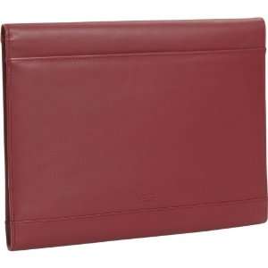  Buxton Leather Gusseted Envelope Carrier   Brown Office 