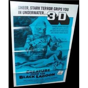  Creature from the Black Lagoon ORIGINAL RE RELEASE MOVIE 