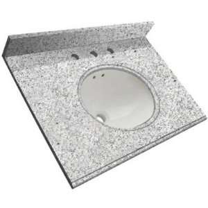  Foremost HG31238RRG Tuscany 31 Round Front Granite Vanity 