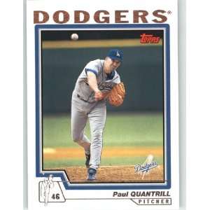  2004 Topps #175 Paul Quantrill   Los Angeles Dodgers 
