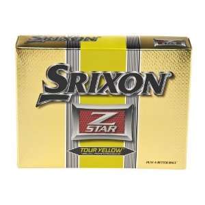  Academy Sports SRIXON Z STAR Tour Yellow Golf Balls 12 