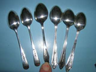  Sterling Silver Coffee Spoons Cased Mixed Lot Harlequin Set 64.0g