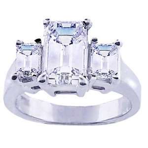   Stone Ring Emerald Cut Diamond (1.25 ct.tw.) Evyatar Rabbani Jewelry