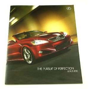  2010 10 LEXUS BROCHURE GS LX GX RX LS HS 250h ES IS SC 