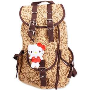  bag Brown Leopard pattern Sanrio sailcloth bags series Toys & Games