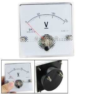   DC 0 150V Square Analog Voltmeter Panel Meter Gauge