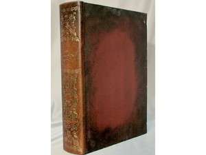 LEATHER SPINE FAUX ANTIQUE BOOK  