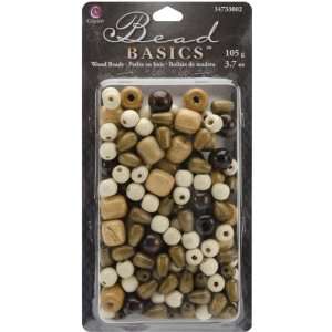  Jewelry Basics Wood Bead Mix ?mm ?/Pkg #2