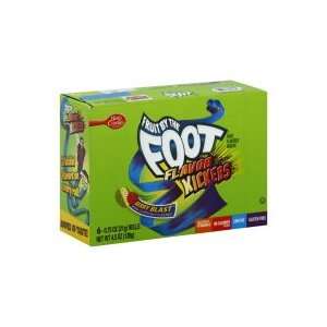 Fruit By The Foot Flavor Kickers Fruit Flavored Snacks, Berry Blast, 4 