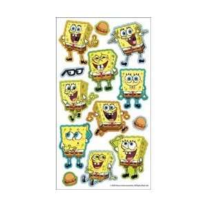   Puffy Stickers SpongeBob; 3 Items/Order Arts, Crafts & Sewing