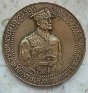 SPANISH 1939 CIVIL WAR POLISH SWIERCZEWSKI WALTER medal  