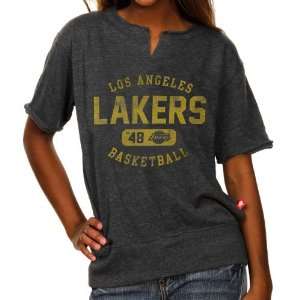  Sportiqe Los Angeles Lakers Ladies Charcoal Flash Alvin 