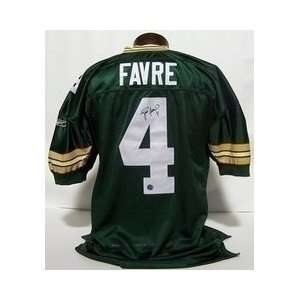  Brett Favre Autographed Authentic Green Bay Packers Jersey 