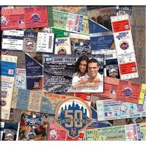  New York Mets 12 x 12 Ticket & Photo Scrapbook Sports 