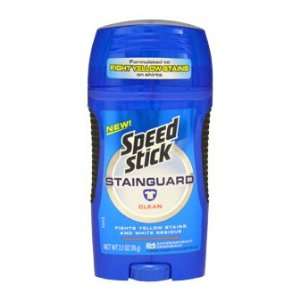  Speed Stick Stainguard Clean 2.7 oz. Deodorant Stick Men 