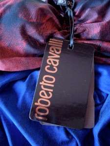 ROBERTO CAVALLI DRESS Roja Halter 8/Large/E42 SPRING/SUMMER SALE 