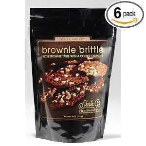 Sheila Gs Brownie Brittle, Toffee Crunch, 4 Ounce (Pack of 6)  