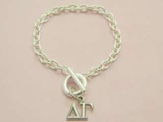 Delta Gamma Sorority Toggle Bracelet Jewelry  