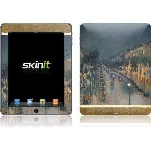  The Boulevard Montmartre at Night skin for Apple iPad 