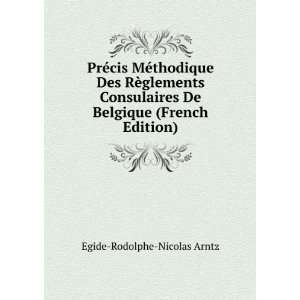   De Belgique (French Edition) Egide Rodolphe Nicolas Arntz Books