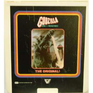  Godzilla King of The Monsters   CED Video Disc By Vestron 