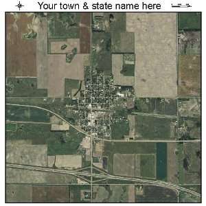  Aerial Photography Map of White Lake, South Dakota 2010 SD 