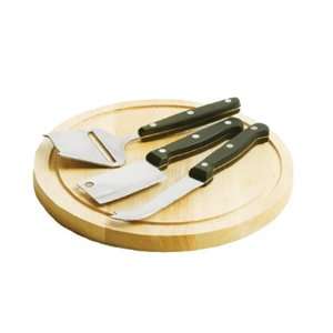 Pc. Cheese Board and Knives Set By Arcosteel  Kitchen 
