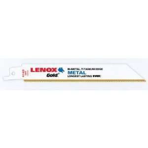 035 Lenox Gold Metal Cutting Reciprocating Saw Blade 