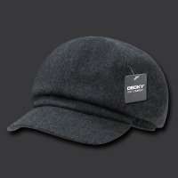 Salt & Pepper Black Wt Newsboy Hat Hats Cap Size SM/MD  