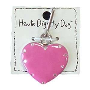  Dog Tags   Pink Heart Dog Tag by Haute Diggity Dog   Pink 
