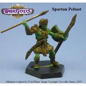  Wargods Of Olympus Spartan Peltasts Unit (10) Toys 