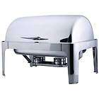 Pro Stainless Steel Roll Top 26x17 Serving Chafing Dish