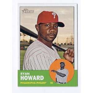  2012 Topps Heritage #161 Ryan Howard Philadelphia Phillies 