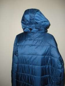 PATAGONIA INSULATED HOODED STORM PUFFY JACKET COAT BLUE XL STORM PARKA 