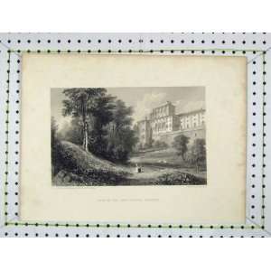  View Chigi Palace Lariccia Engraving John Sands Print 