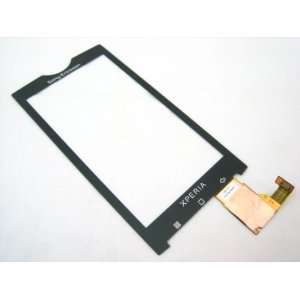 Sony Ericsson Xperia X10 ~ Black Touch Screen Digitizer Front Glass 