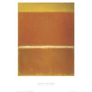 Saffron Marc Rothko. 24.00 inches by 36.00 inches. Best Quality Art 