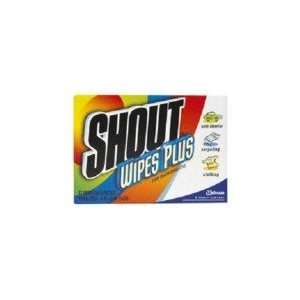  Shout Plus Instant Stain Remover Wipes 12X12 CT