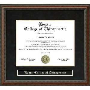  Logan College of Chiropractic Diploma Frame Sports 