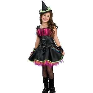  Rocking’ Out Witch Costume Large 12 14 Kids Halloween 