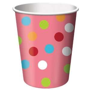   Party By Creative Converting Valentine Happy Heart Swirl 9 oz. Cups