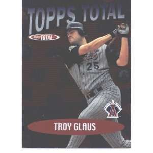  2002 Topps Total Topps #TT15 Troy Glaus   Anaheim Angels 